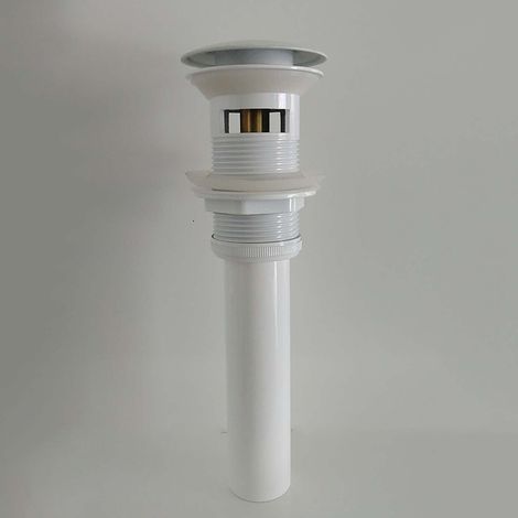 Accessoire de salle de bains en laiton blanc, pour l'entretien et l'usage domestiques, adapté à une installation résidentielle et à un entretien régulier.-AquaForge (1/5)