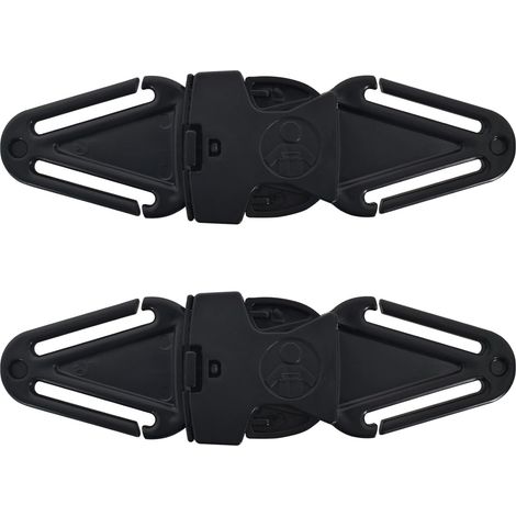 Paquete de 2 cinturones de seguridad para niños, clip para cinturón de seguridad, correa con clip, extensor de cinturón de seguridad, protector de hebilla para asiento infantil, cinturón de seguridad 