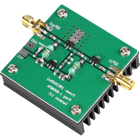 Module amplificateur de puissance RF large bande 1-930 MHz 2 W, adapté à la transmission radio FM HF VHF