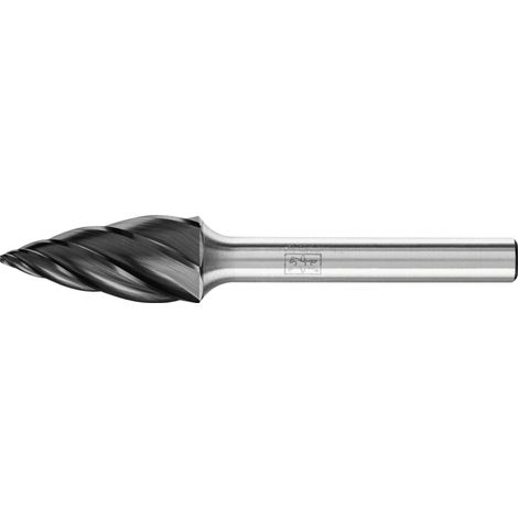 PFERD TOOLS Hartmetall Hochleistungsfrässtift ALU Spitzbogen SPG Ø 12x25 mm Schaft-Ø 6 mm HICOAT für Alu (1/2)