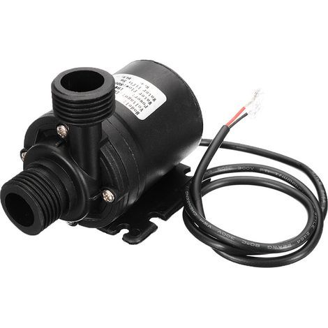 Ultra-quiet DC 12V 800L/hour 5m submersible pump, robust pond pump, suitable for solar circulation systems. (1/5)