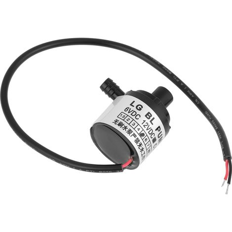 1pc Ultra Quiet Mini DC 12V 5W Brushless Submersible Water Pump 2.5m Lift Head Home Industry