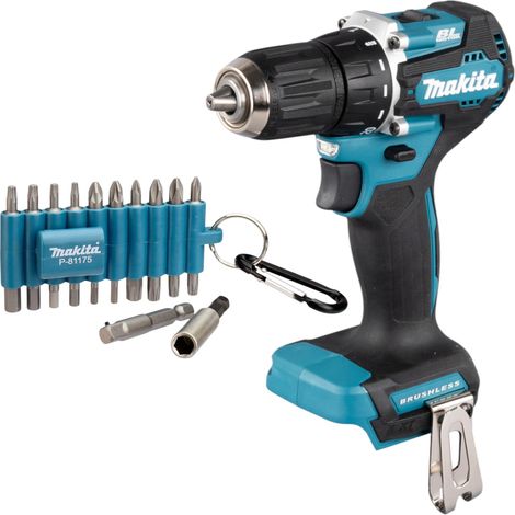 Makita DDF 487 Z Perceuse-visseuse sans fil 18 V 40 Nm Brushless + 22 pcs. jeu d'embouts - sans batterie, sans chargeur (1/5)