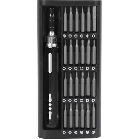 25-teiliges magnetisches Schraubendreher-Set, Präzisionswerkzeug für die Reparatur von Instrumenten mit Aufbewahrungsbox (1/5)