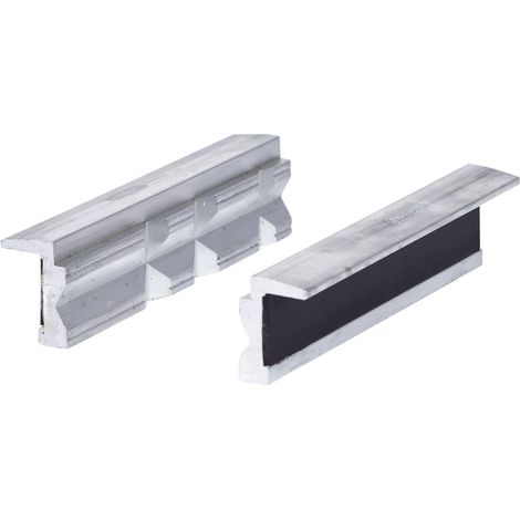 Kstools – Mordaches en aluminium aimantées pour étaux – Maintien optimal pièces trapèzoïdales – Longueur 120mm – Accessoire professionnel (1/5)