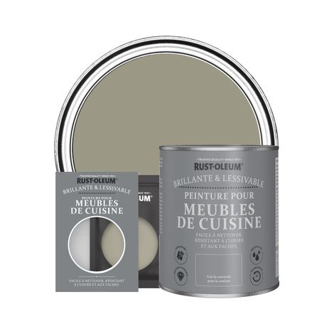 Peinture pour Meubles de Cuisine, Finition Brillante - Racine (1/3)