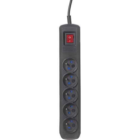 Activejet ACP-5GN 3M CZ Mehrfachsockel 5 Steckdosen AC Indoor Schwarz (1/4)