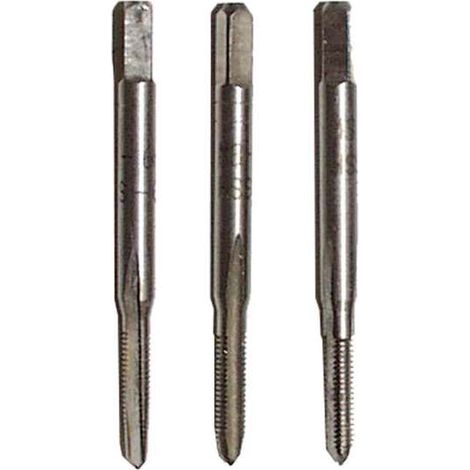 Set maschi HSS per filettatura interna M3 3 pz.