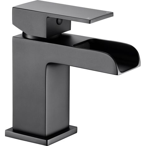 Black Waterfall Mono Basin Mixer