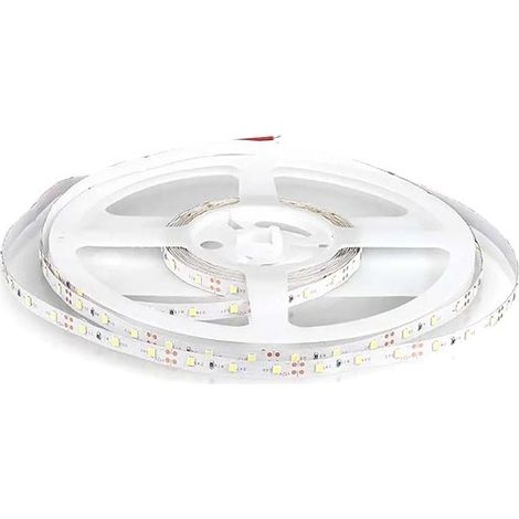 Bande LED V-TAC SMD3528 4,2 W/m 5 m 60 LED/m 12 V Blanc naturel IP20 8 mm (1/10)