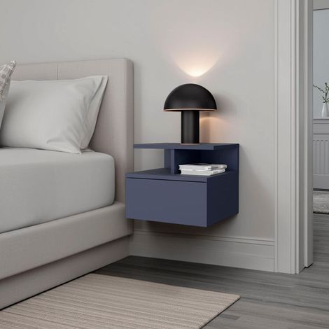 Comodino Adele con 1 cassetto e design moderno