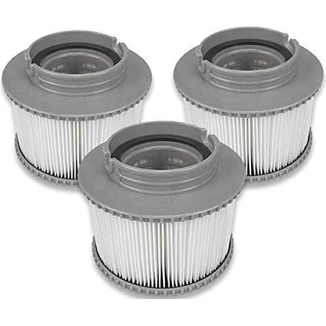 Filtre,Cartouches de Filtre de Piscine,Filtre Cartouches de Rechange de Filtre pour Baignoire,Spa,Piscine (3PCS)