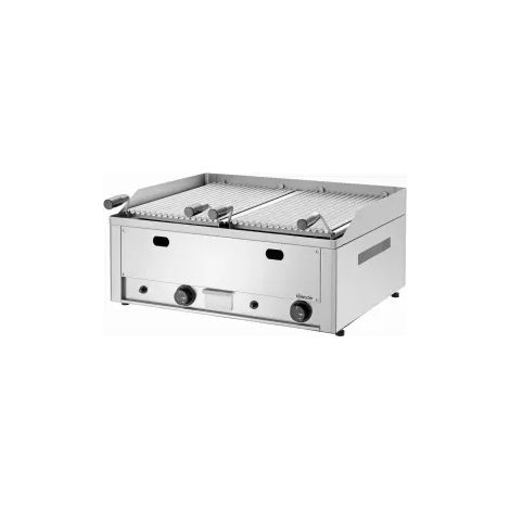 Grill pierre lave gaz 70,L660,AT - Bartscher
