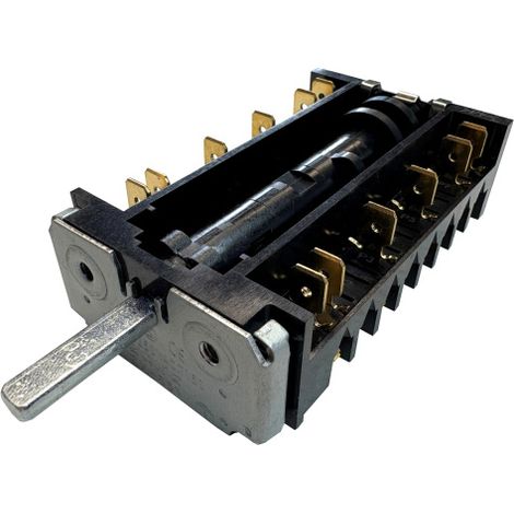 XKG Stufenschalter ZX-851 Schalter 250V 16A 14Pin für Elektroheizgebläse uvm. (1/5)