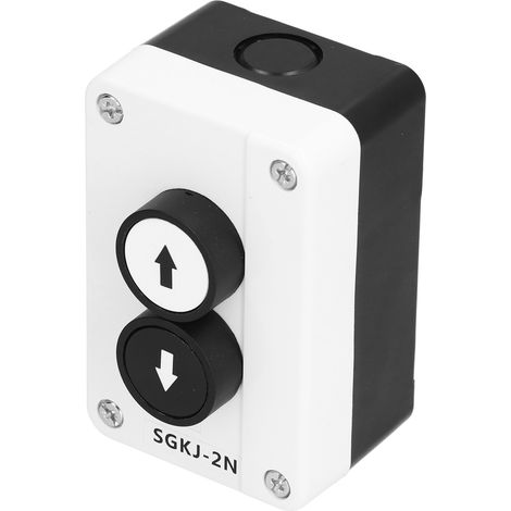 Bouton poussoir SGKJ-2N, station de commande flèche haut/bas, interrupteur pour porte de garage roulante et hayon élévateur de camion (1/5)