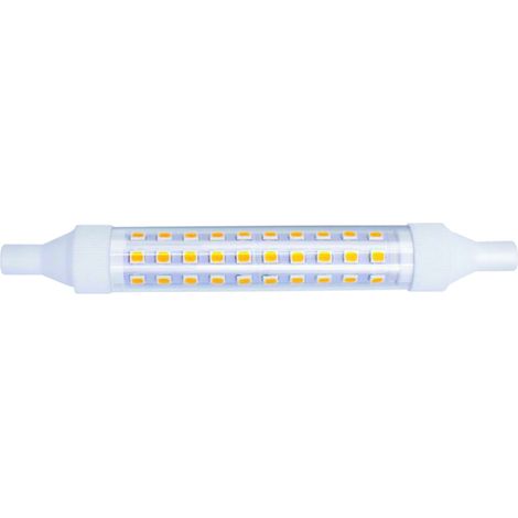 Suprema LAMPADA LED LINEARE R7S mm.118, Luce naturale 9 W - 890 lumen - 12 pezzi