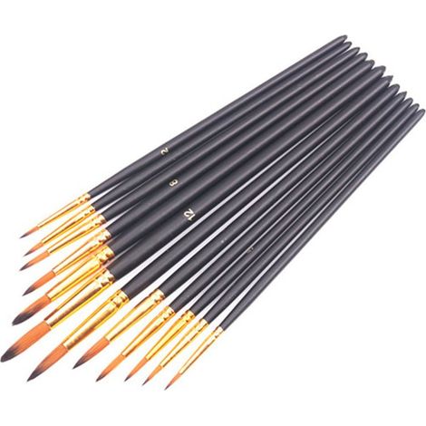 Pincel para pintura al óleo, pinceles para pintura acrílica, pincel (1/5)