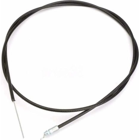Câble d'accélérateur 142cm /56 Inch Throttle Cable & Starter Levier Pour Tondeuse, Levier De Câble & D'Étranglement D'Accélérateur Contrôle Manipuler pour Tondeuse À Gazon Debroussailleuse (1/2)