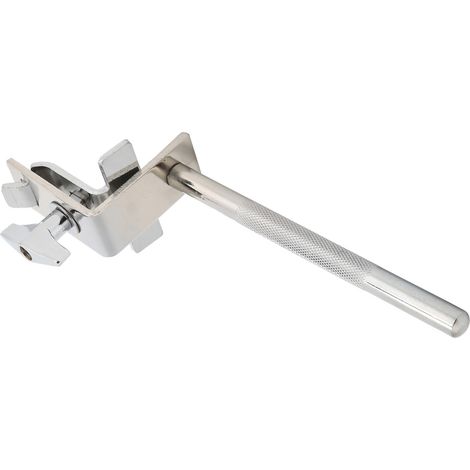 Pince pour support de batterie, grosse caisse, pince réglable en métal pour cloche, accessoire de fixation pour instrument de percussion, 6 pouces. (1/5)