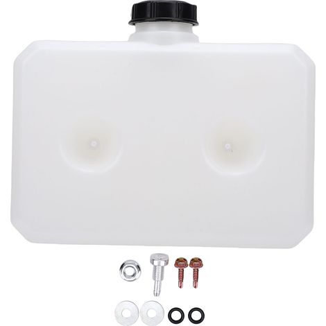 Réservoir de Carburant en Plastique de 5 L, Antidéflagrant, Résistant au Vieillissement, Résistant aux Hautes Températures, Anti-chute, avec Trous de Montage, Accessoires de