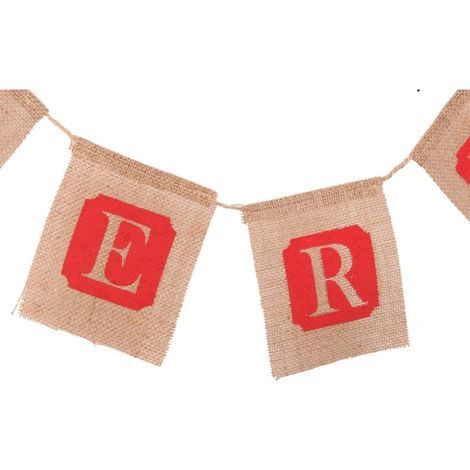 Guirlande De Noël En Jute - Décoration Festive Pour Intérieur Et Extérieur - 2,5 M - 1 Pièce (1/5)
