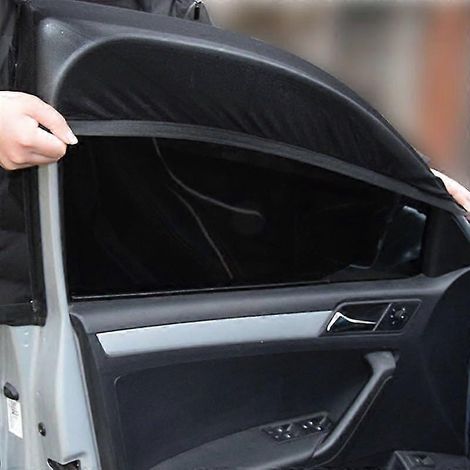 Rideau de voiture, moustiquaire de fenêtre, store anti-moustiques, protection solaire, ventilation, isolation, vitre avant (1/3)