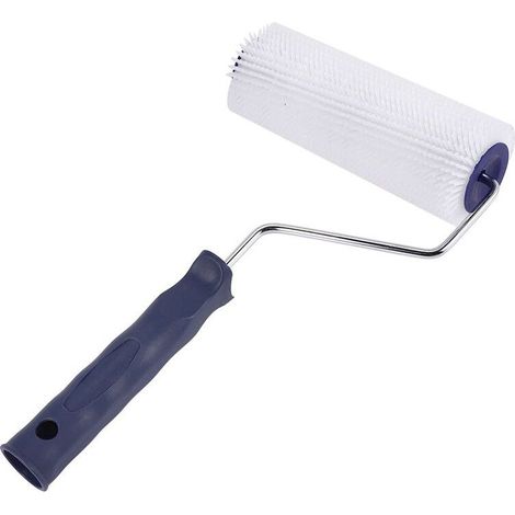 Rouleau pointes plastique 7 pouces avec poignée (1/2)