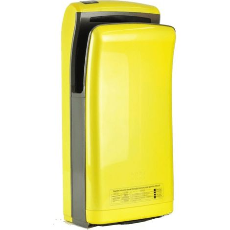 Automatische Händetrockner Vitech doppel Luftstrahl schnell trocknend gelb 1800W 2
