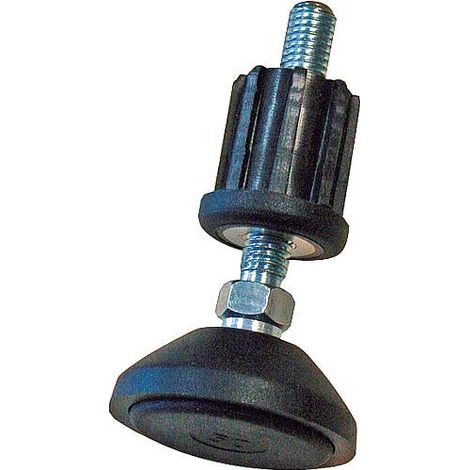 Patin avec support en caoutchouc pour echelle 1 jeu avec 4 pcs (1/2)
