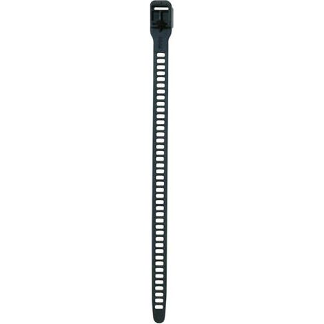 HellermannTyton 115-11349 SRT34011 Serre-câble 340 mm 11 mm noir réouvrable, très flexible, avec col (1/5)