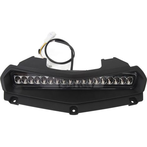 Luz LED en el capó para una mejor visibilidad, luz delantera auxiliar adecuada para Wolverine RMAX2 1000 RMAX4 RMAX-Crezuo
