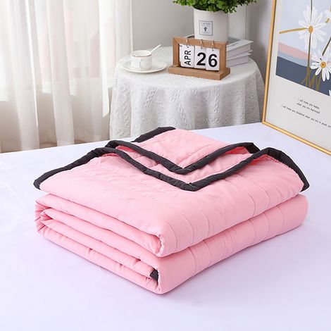 Couette Rafraîchissante - 98 % Coton 2 % Élasthanne - Pour Nuits Chaudes et Transpirations Nocturnes - Double Effet Rafraîchissant - 240 x 220 cm - 680 g (1/5)