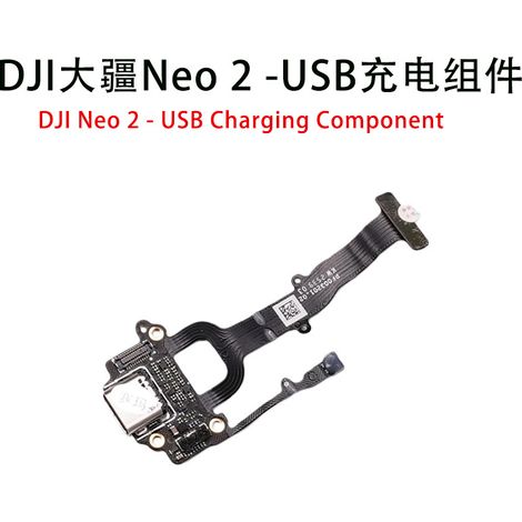 Kompatibel mit DJI Neo2 USB-Ladekomponenten, DJI-Drohnen und Drohnen-Ersatzteilen mit Neo2 Typ-C-Anschluss.