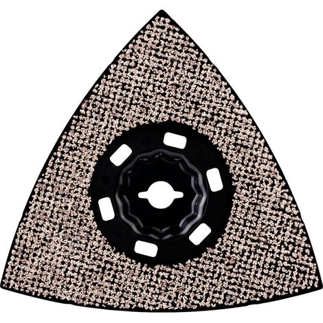 Bosch Professional 1x Lame per Utensili Multifunzione Expert Sanding Plate MAVZ 116 RT4 per Malta, Ø 116 mm, Grana 40, Accessorio Utensile Multifunzione (1/5)