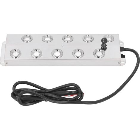 Ortviai Brumisateur Ultrasonique 10 Têtes pour Bassin et Fontaine – 45-48 V CC, Câble 1,5 m, IP67 (1/5)