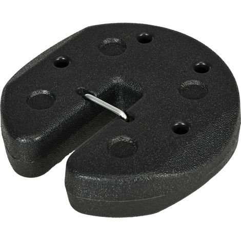 AMXCNOY Pieds de support pour pavillon, lot de 4, poids de 12 kg avec goupilles de fixation et sangle de transport