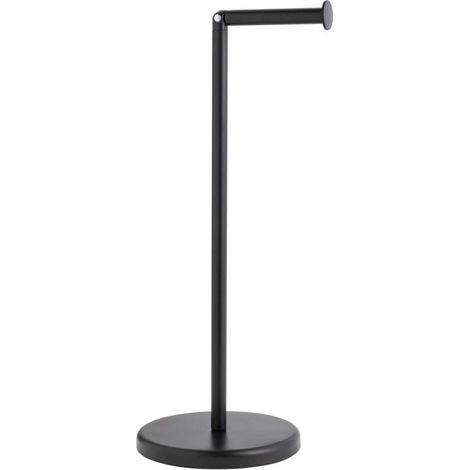 Dérouleur Papier WC Avec Réserve "Filano" 55cm Noir (1/4)