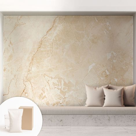 Tapete Vliestapete mit Kleber- abwaschbar - Raumgestaltung Schlafzimmer Wohnzimmer Tapete Naturstein 208x146 cm (1/5)