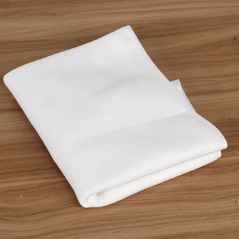 Lot de 2 serviettes réutilisables pour spa, drap de table pour salon de beauté, massage vapeur, 35x90cm, blanc, lavable, soin peau. (1/5)