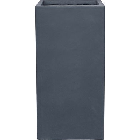 Portavaso preforato KUBIX 41x81cm grigio scuro
