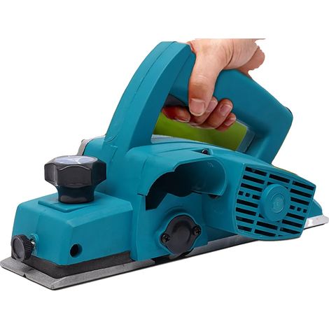 Raboteuse électrique, profondeur réglable, poignée ergonomique, Bleu, UE (1/5)