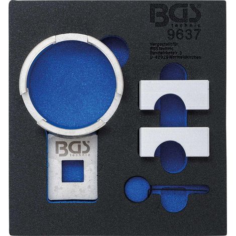 Bgs Juego de herramientas de distribución acero compacto