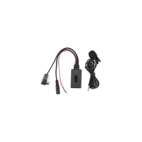 Compatibile con il cavo adattatore AUX Bluetooth 5.0 per auto Lntyq, ricevitore Bluetooth 5.0 con microfono, supporta le chiamate in vivavoce e può sostituire i modelli Alpine CDA-9857, CDA-9886 e CDA