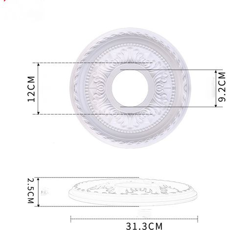 Décorations de plafond, panneaux décoratifs de plafond, disques décoratifs muraux (1/5)