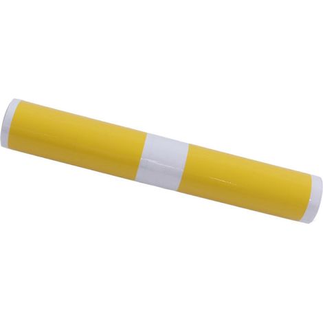 Lot de 2 autocollants adhésifs en vinyle pour capot de voiture, bandes décoratives universelles pour capot, 90 x 9 cm / 35,4 x 3,5 pouces, jaune (1/5)