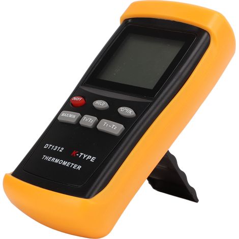 Hochpräzises Zweikanal-Digitalthermometer, multifunktional, geringer Stromverbrauch, professionelle industrielle Messung (1/5)