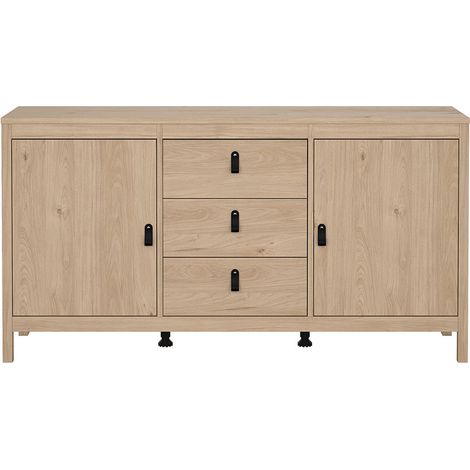 Madrid Sideboard 2 Türen, 3 Schubladen Eichen-Dekor. (1/5)