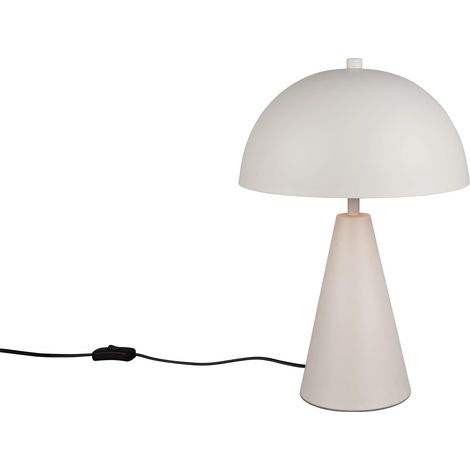 Lampada tavolo minimal grigia fungo E27 40W ALFIE Trio (1/5)