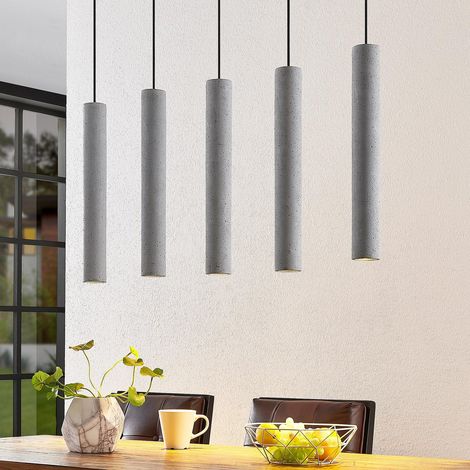 [NEUWERTIG] Lindby Concretto Pendelleuchte Hängeleuchte Deckenlampe Lampe 5 Flmg Gu10 G273 B-Ware