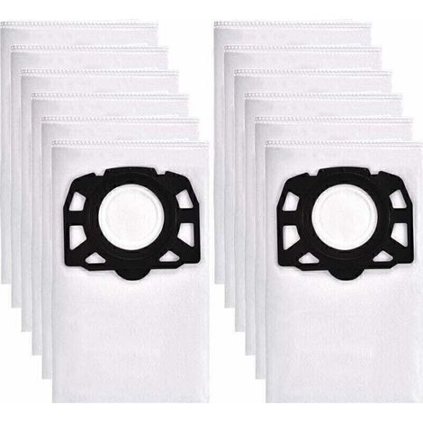 Leadayr 12 Sacs Aspirateur pour Karcher WD4 WD5 WD6 Premium. adapté pour Karcher MV4. MV5. MV6 aspirateur eau et poussière 2.863-006.0. (1/5)